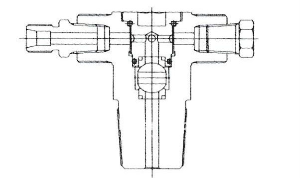 Válvula do cilindro do tanque de gás QF-T1S para veículo a gás natural