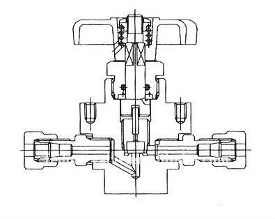 Válvula de corte do cilindro de GNV de gás natural de alta qualidade QF-T3